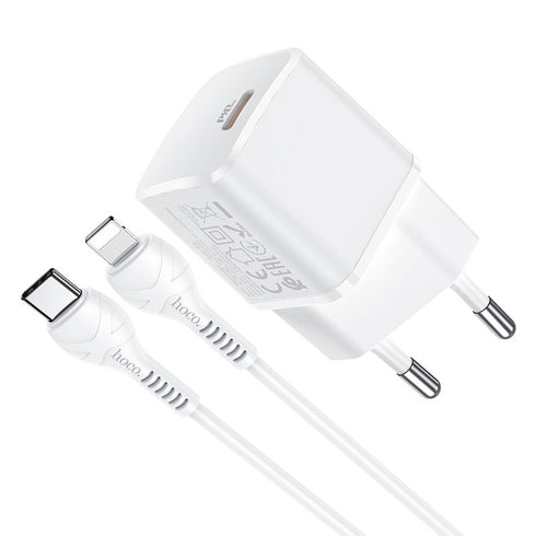 Hoco N10 Single Port Pd Charger Set